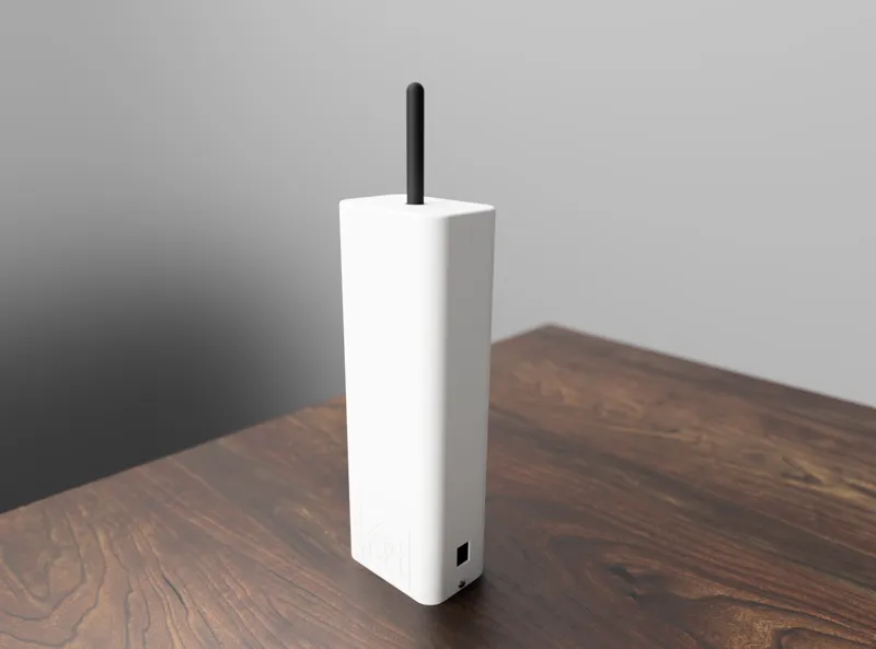 Home Assistant Case for Raspi 4 with Sonoff V3.0 Zigbee Stick