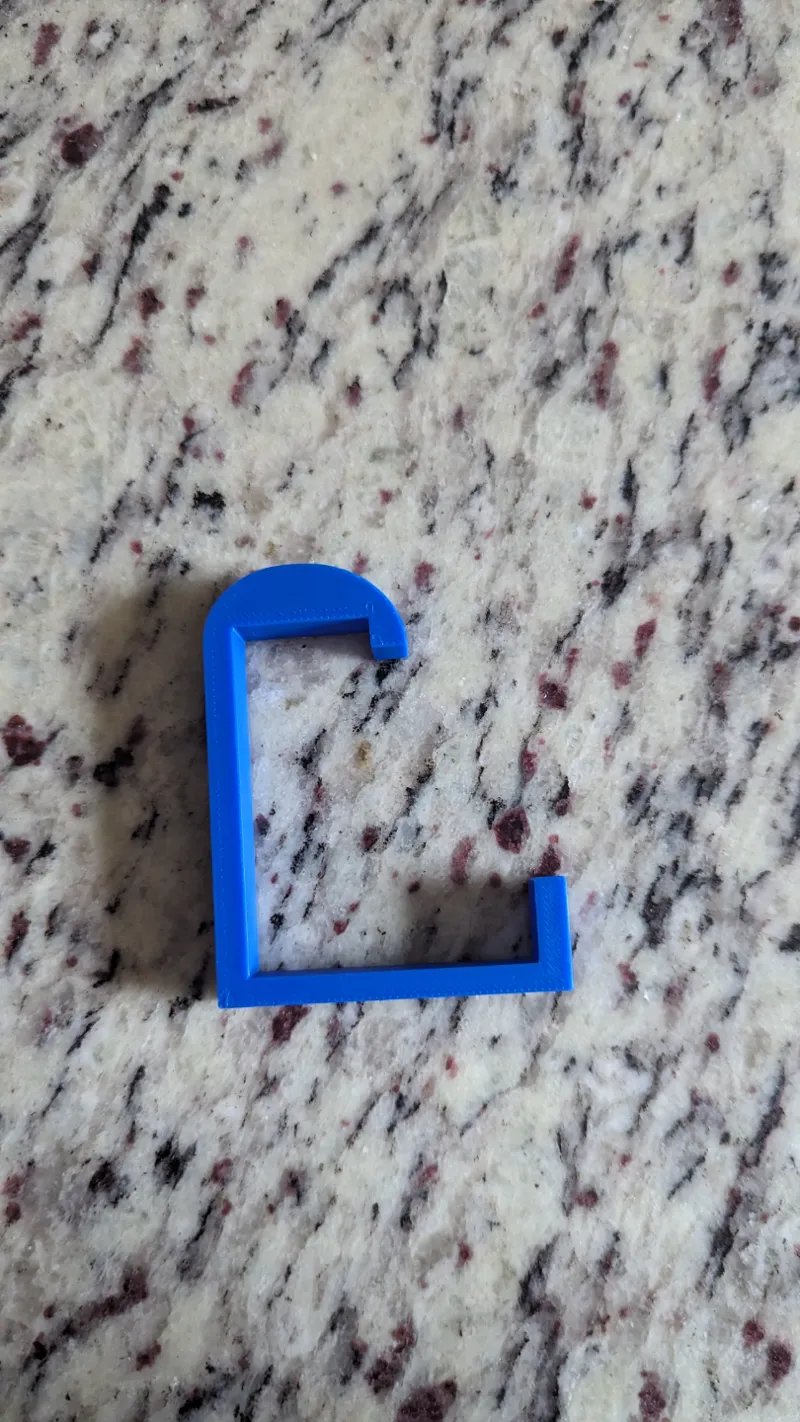 Hook for hanging a bib