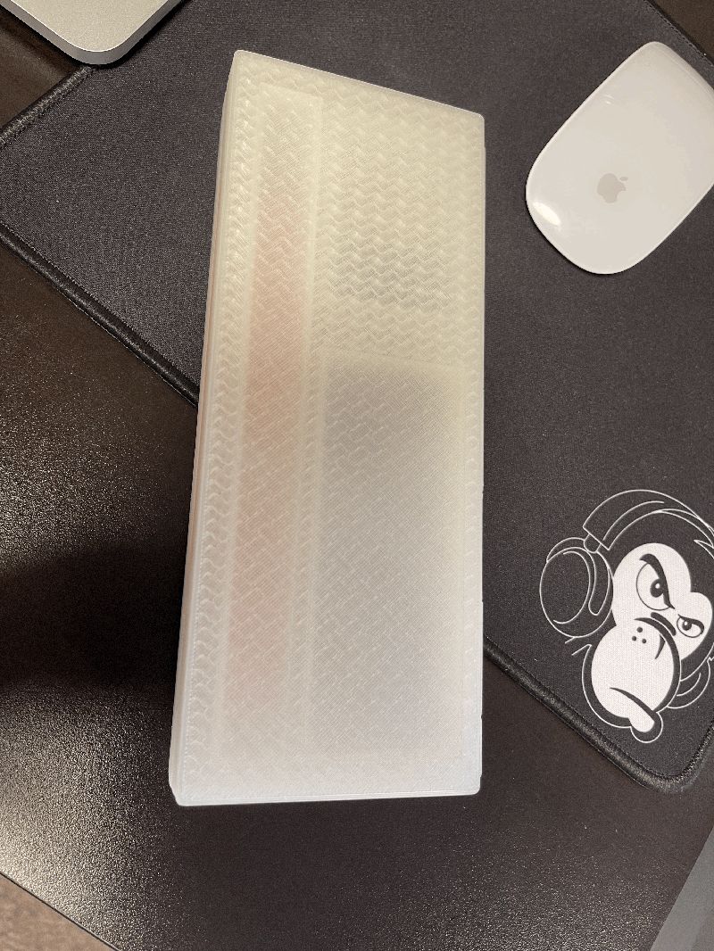 Print in place soldering iron box