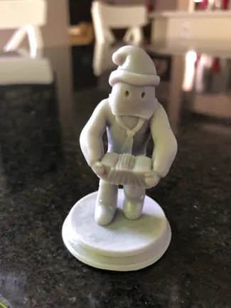 Accordion Player Figurine - Newfoundland Mummer