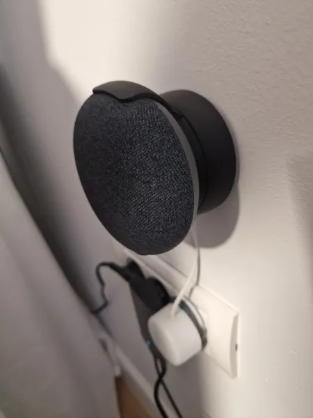 Support mural adhésif pour Google Nest Mini