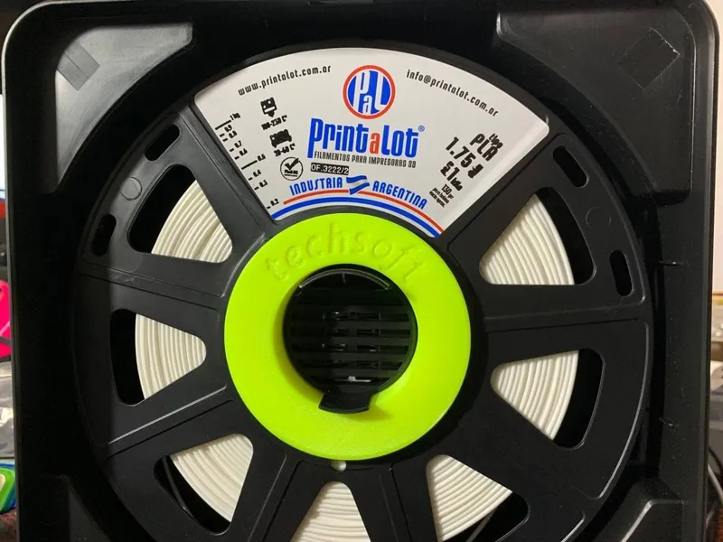 Spool holder adapter for Eibos 3D Easdry X / Adaptador de bobina de filamento 74mm