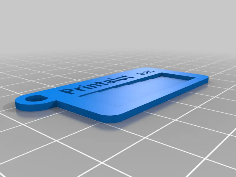 Etiqueta filamento Printalot a 0.20 - Colorímetro - Filament Swatch