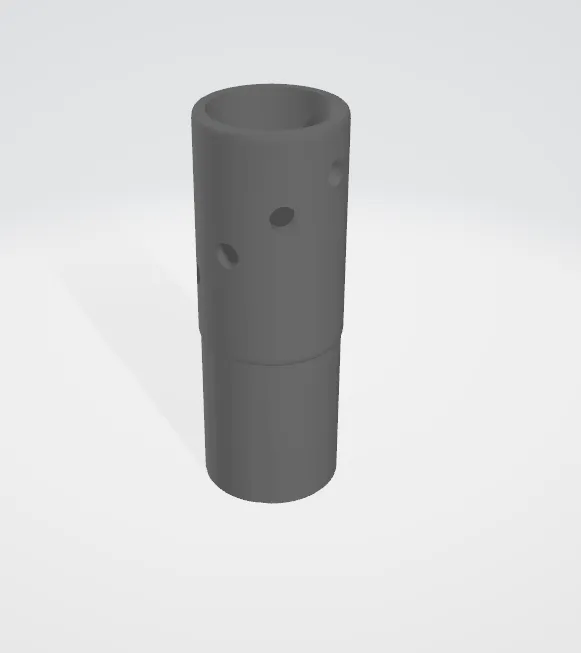 17/32 Brass Nerf Muzzle Brake