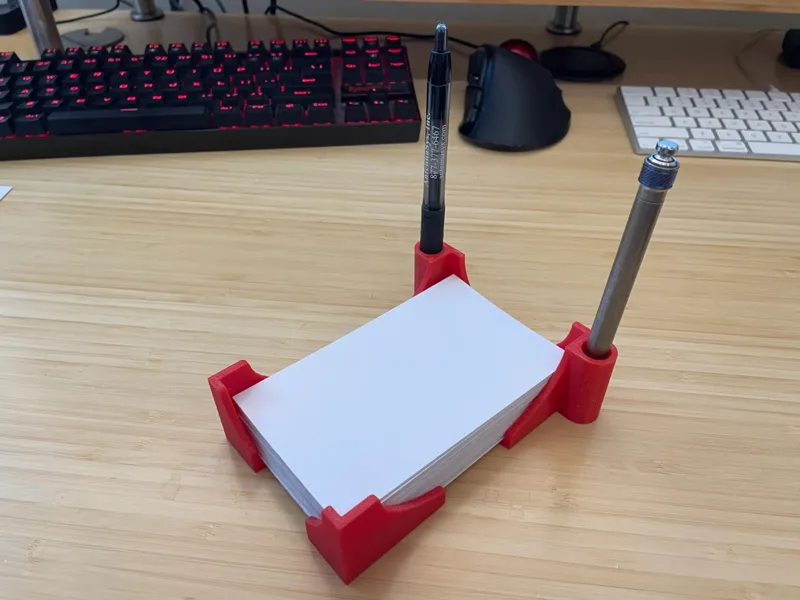 Index Card Tray and Pens holder