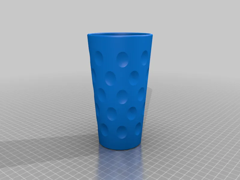 Dubbeglas (german dimpled wine glass)