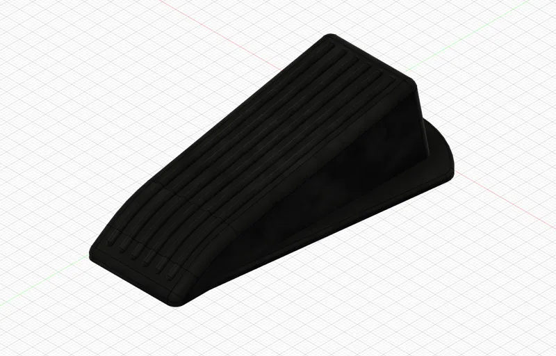 Traditional Rubber Doorstop