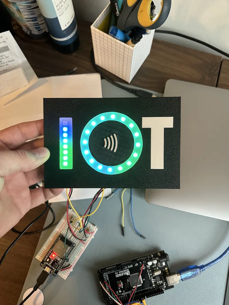 IOT Project Box w/ Neopixel LED's