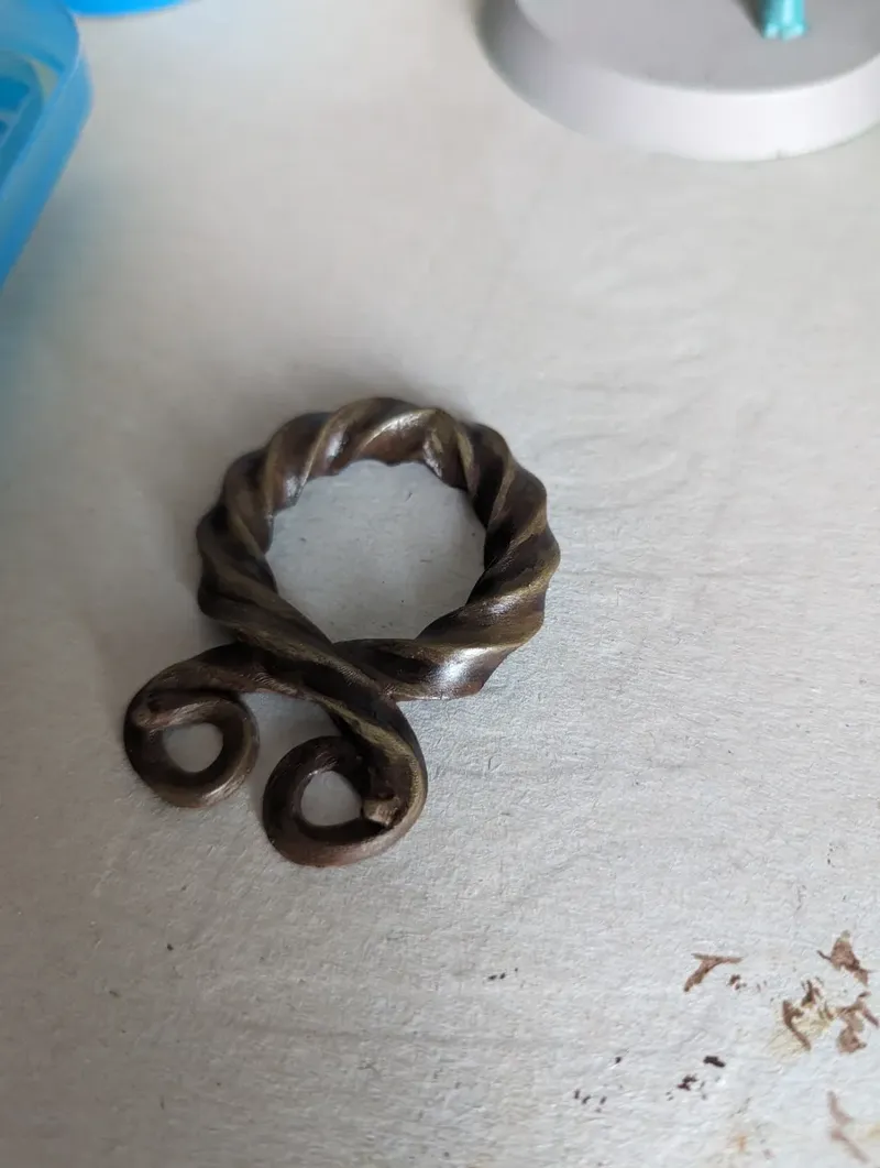 Troll cross pendant