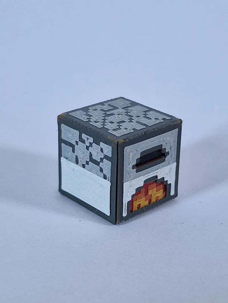 Minecraft Furnace full color