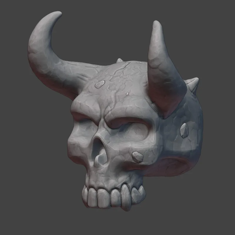 3X devilish Skulls