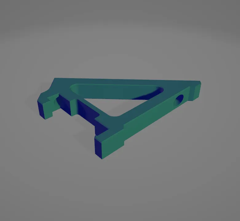 MMU2 Frame mount with cable groove