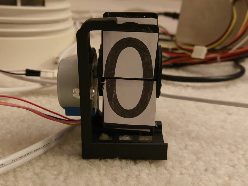 Split Flap Mini - 12 Flap Display - Free 3D Print Model - MakerWorld