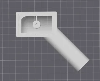 Kitchen sink slim overflow