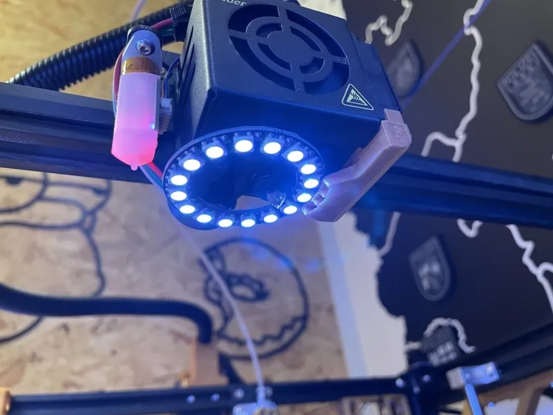 Ender 5 Plus Partcooler Fanduct Mod Remix