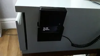 Samsung Galaxy Flip3 bedside mount with charger