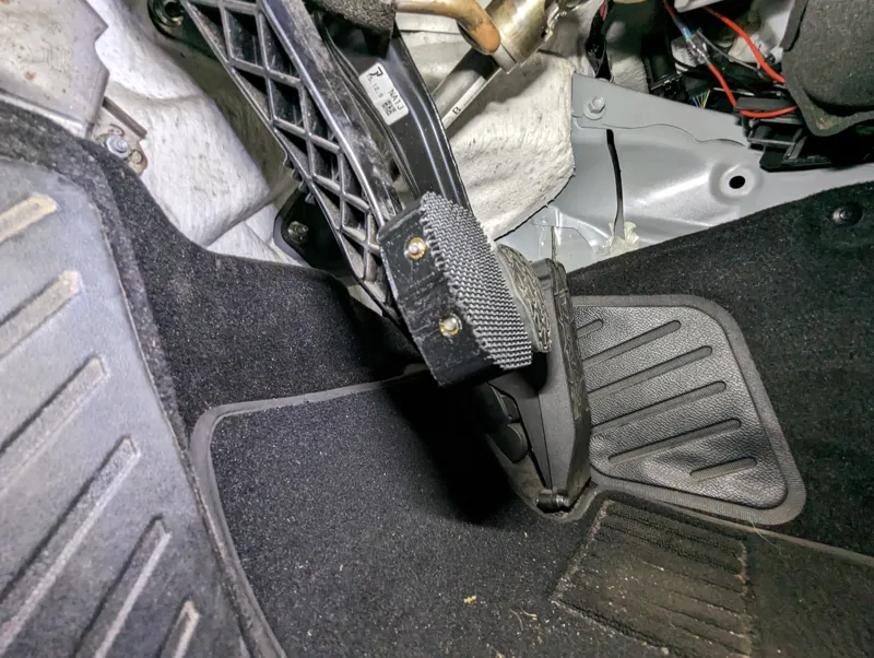 ND miata clutch pedal spacer