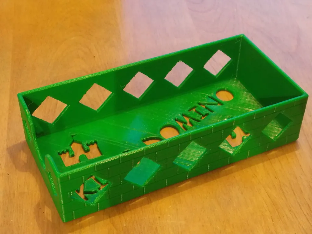Boîte de rangement pour cartes King Domino