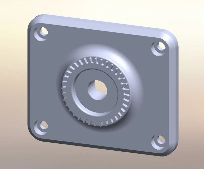 Quad Lock compatible AMPS base
