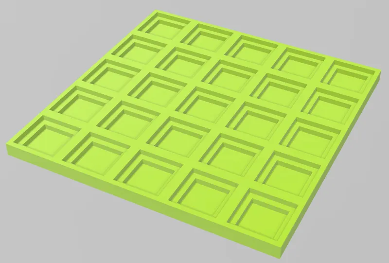 16mm + 12mm Dice Holder for laser cutter