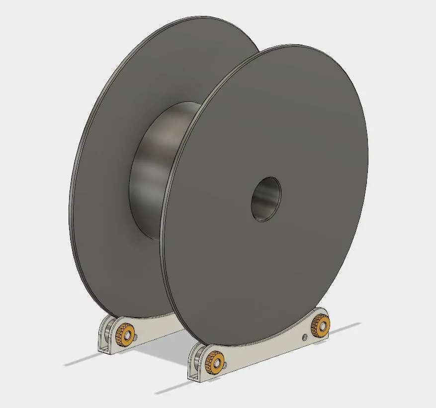 Simple Spool Simple spool holder for big 5lbs-2.2kilos spools by ...