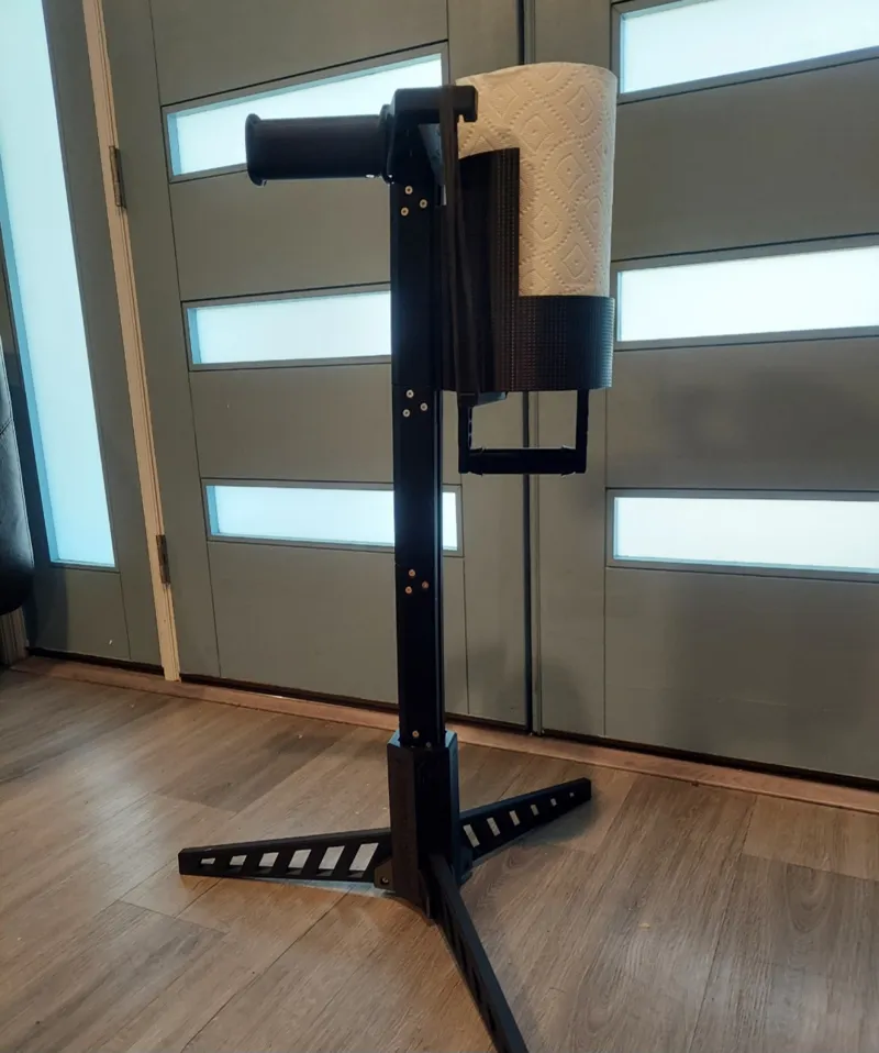 Paper Towel Launcher and Stand
