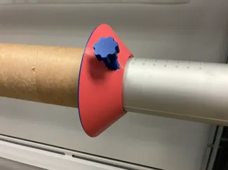Roll Feed Printer Material Guide
