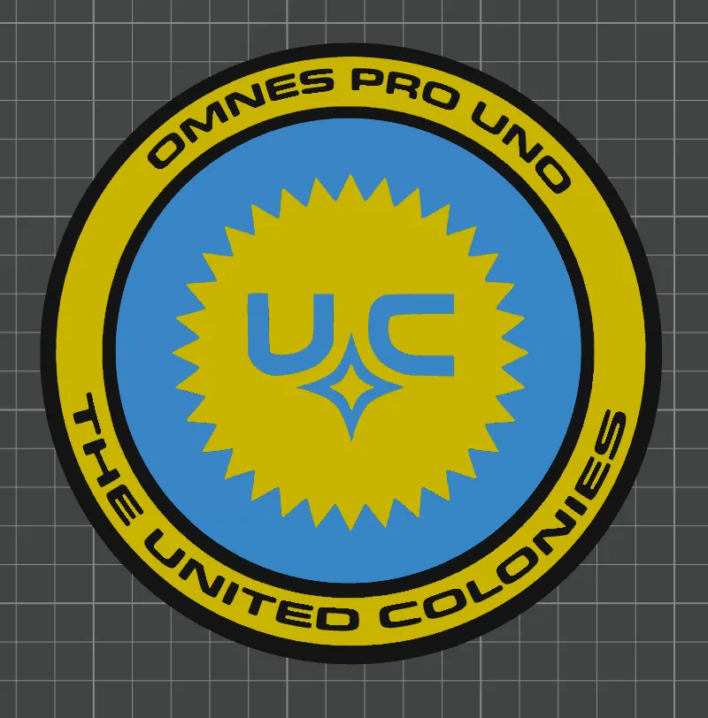Starfields United Colonies Invented Seal