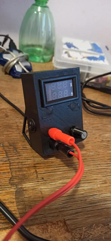 Small Portable Variable Power Supply Case