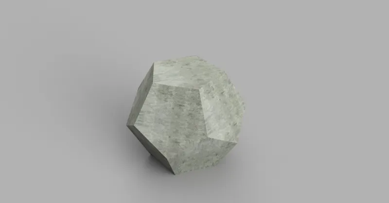 Dodecaeder Mold