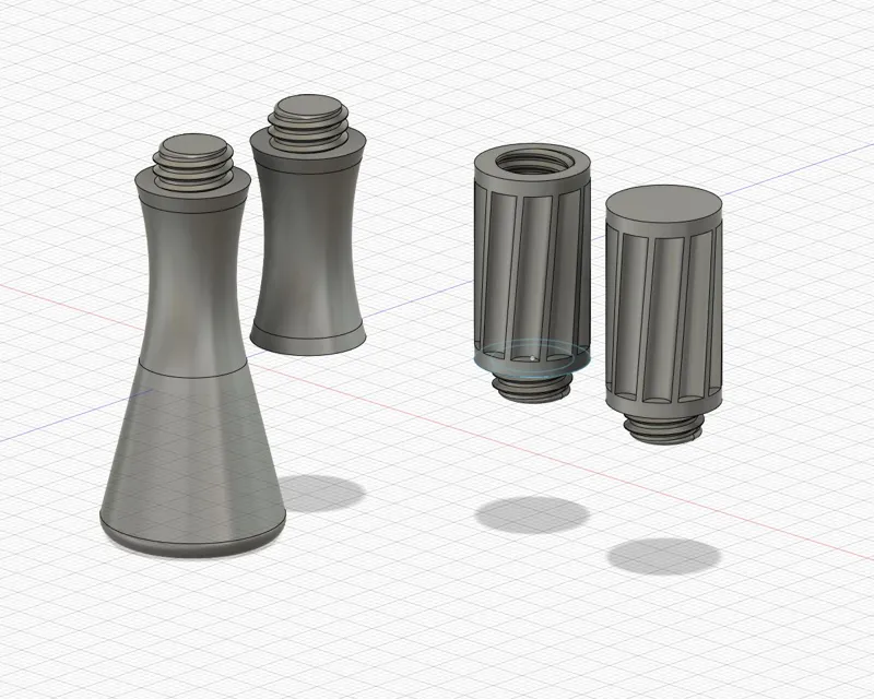 Pegs for thread wall