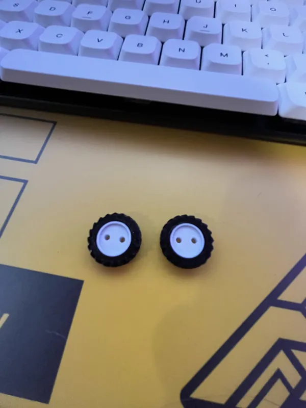 Two Hole Wheel and Tire Button