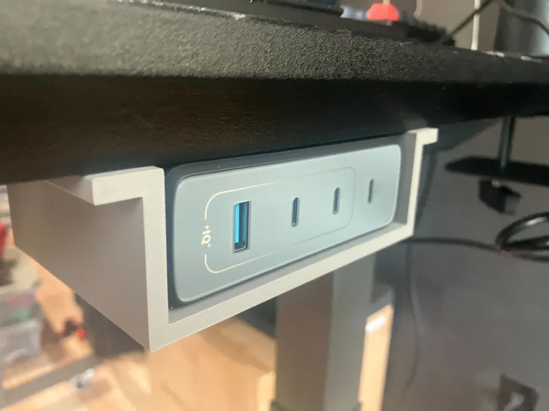 Gridfinity Anker Prime 240w Underdesk Mount or Wallmount