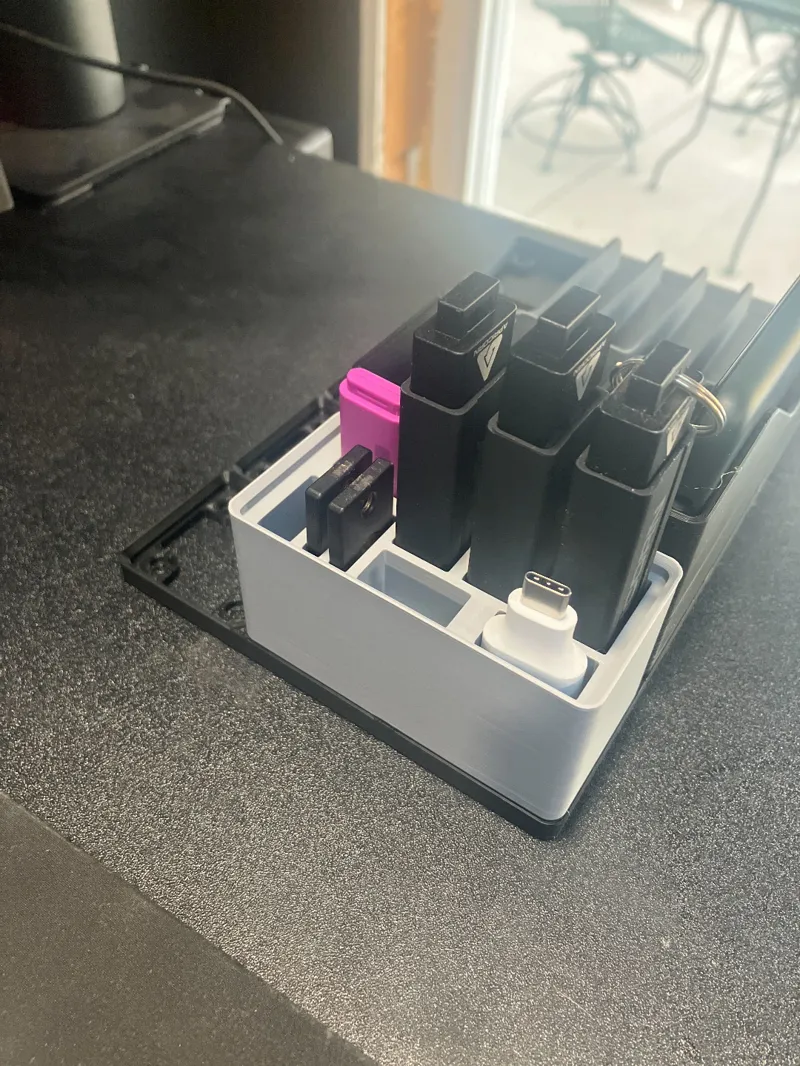 gridfinity 2x1 apricorn usb storage