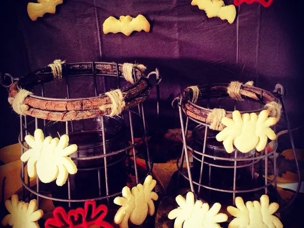 Halloween Spider and Bat Cookie Cutters