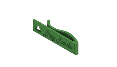 Dog Pop Bag Clip