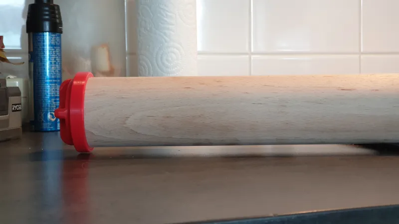 Rouleau à pâtisserie réglable de grande taille