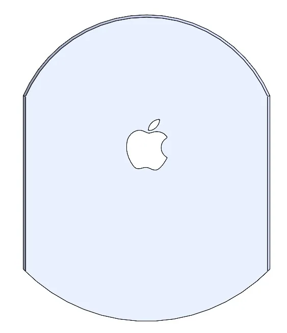 Apple Logo Bokeh Shape