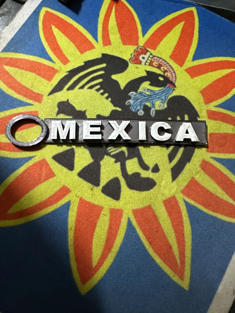 mexica keyring