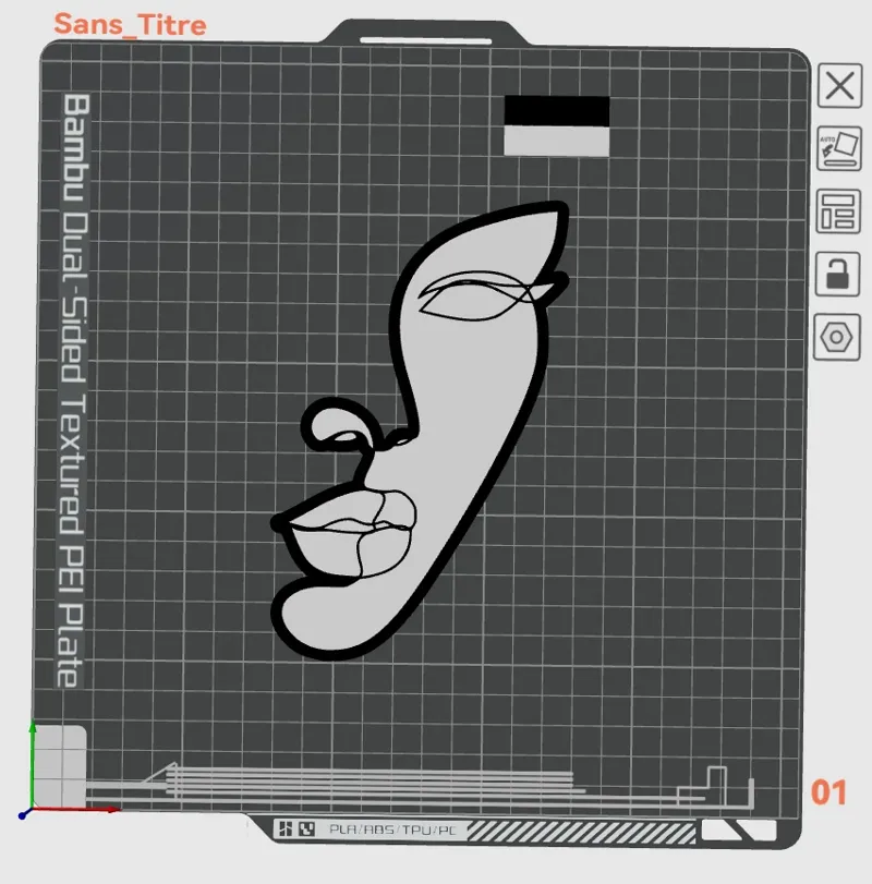 visage femme