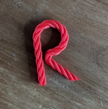 Braided Letter R