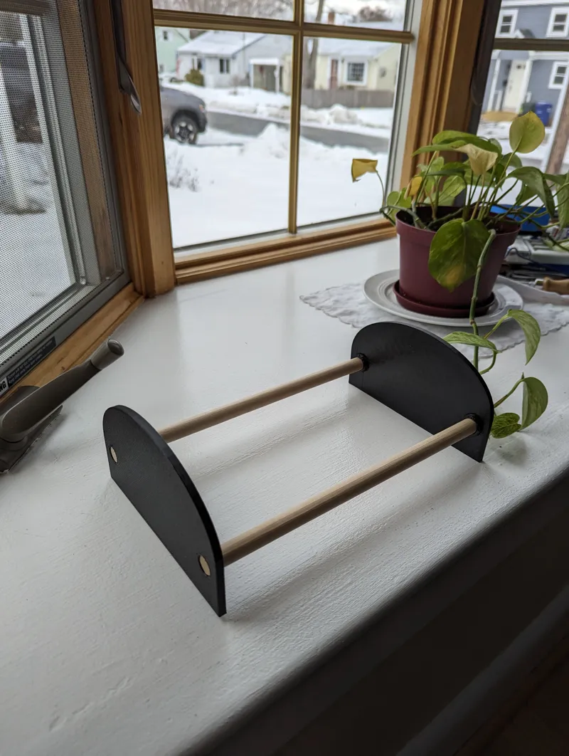 Disc Golf Cart Disc Rack