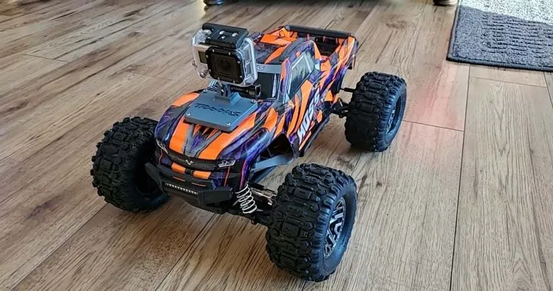 Traxxas Hoss 4x4 VXL GoPro Camera Mount
