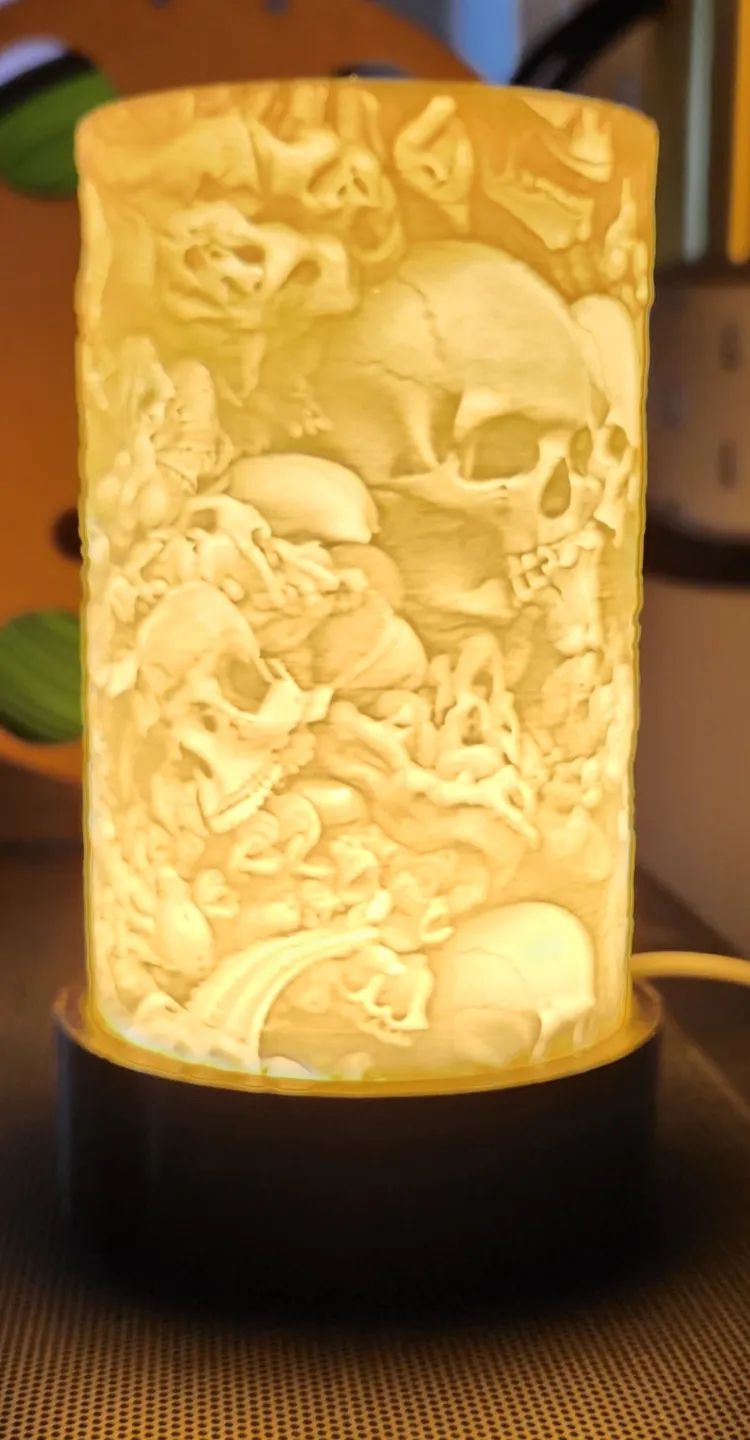 Skull Led Lamp / Schädel Led Lampe 