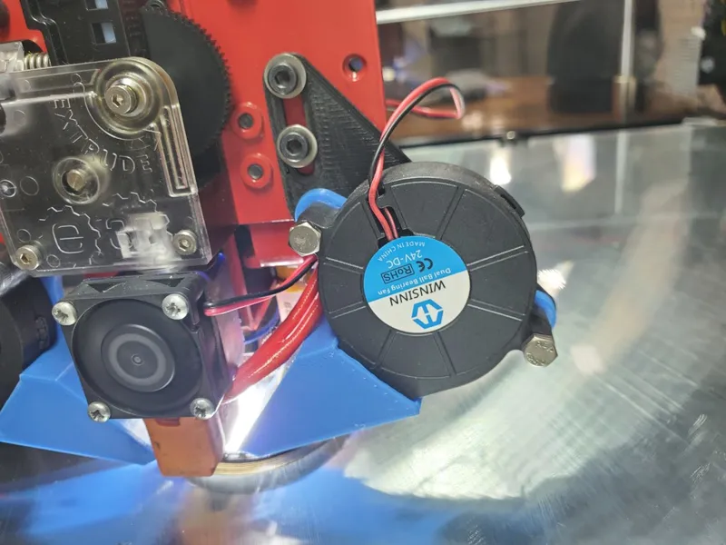 Modix Big 60 dual fan adapter and Improved fan shroud