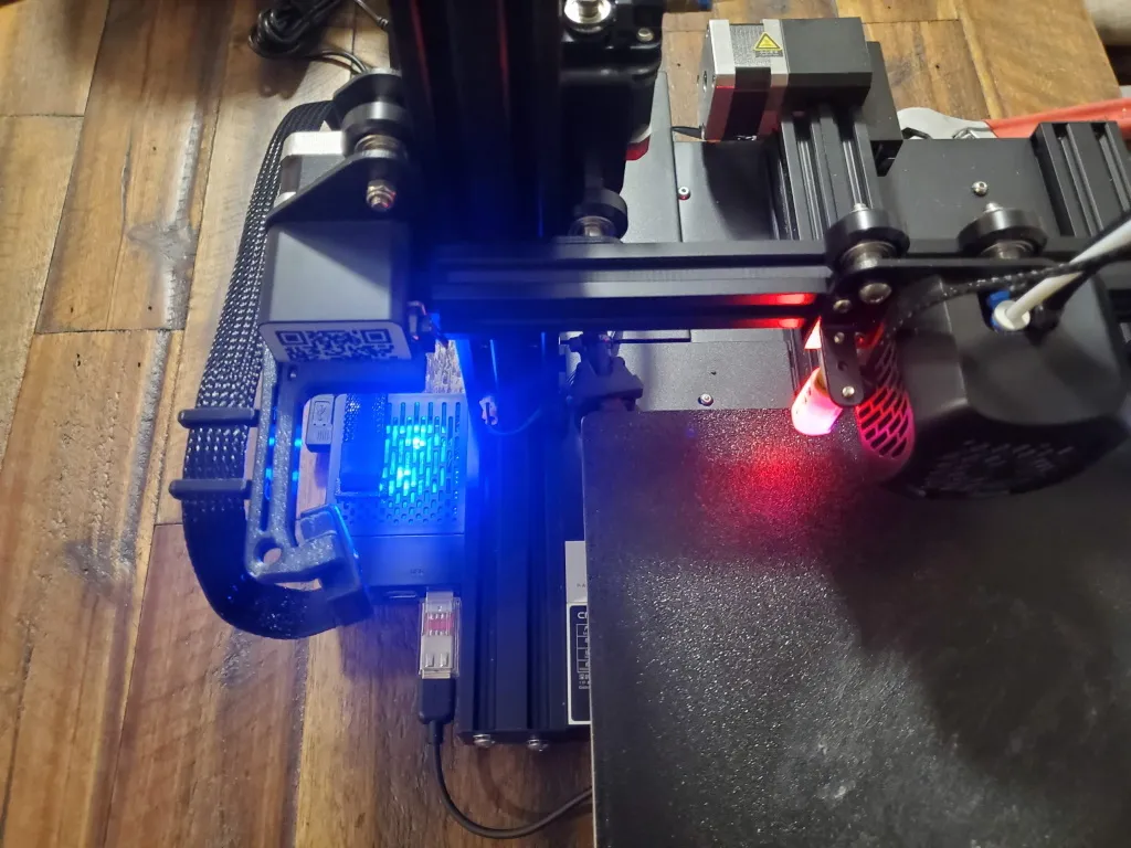 Ender 3 Camera Mount for Raspberry Pi Camera V2 - Free 3D Print Model ...