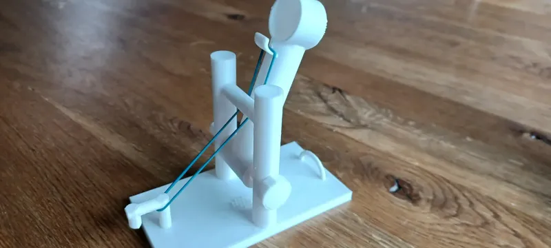 Stone slingshot