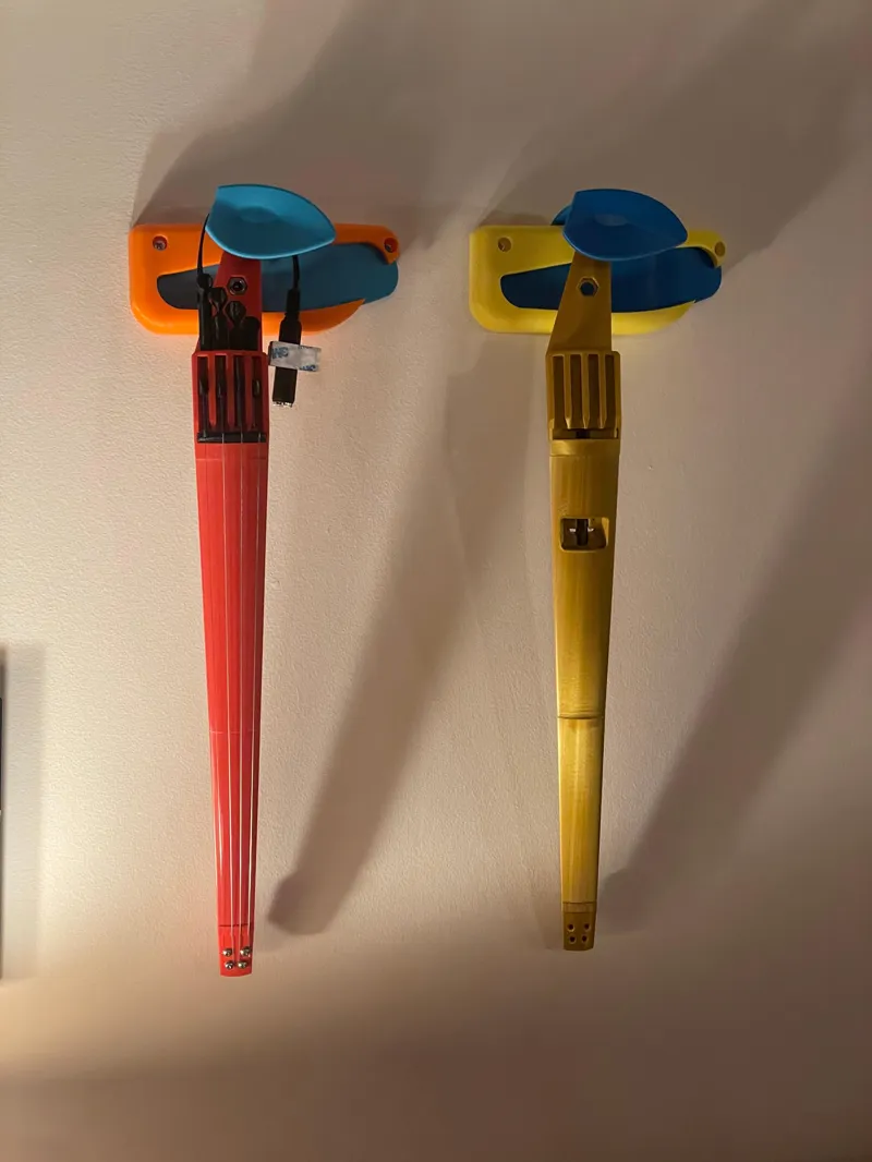 EEV Arrow Electric Violin wall mount
