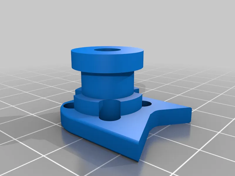 "Dragon Tongue" rigid mount adapter from the Dragon Hotend to the Prusa Bear extruder