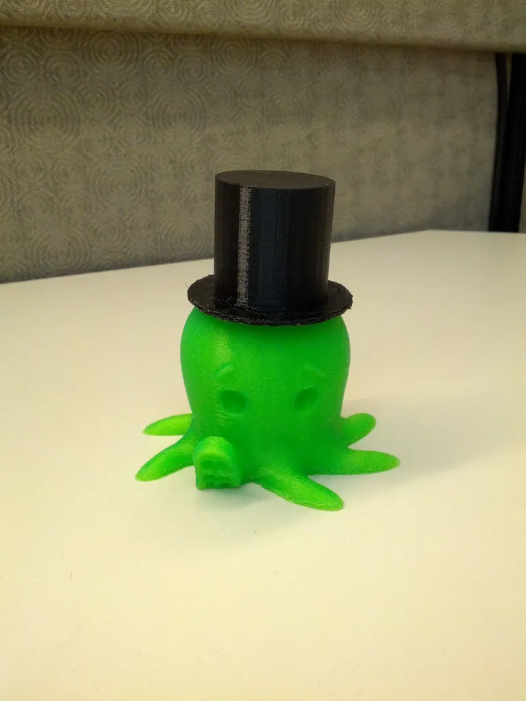 Top Hat for Cute Octopus